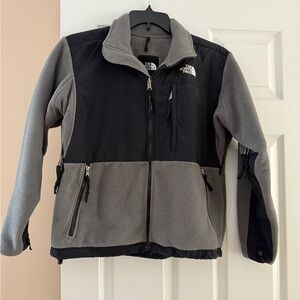 The North Face Kids' Black and Gray Jacket